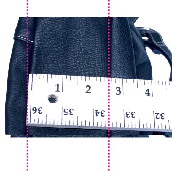 Rosetti Black Crossbody Purse Gently PreOwned Condition Great bag! 10x8x2.5 - Picture 6 of 9